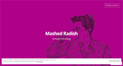 Desktop Screenshot of mashedradish.com