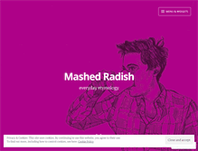Tablet Screenshot of mashedradish.com
